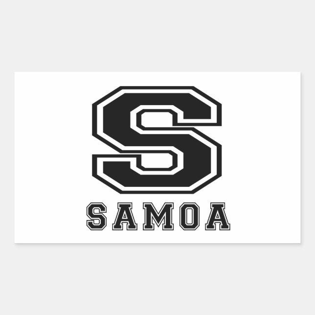 Samoa Designs Sticker (Front)