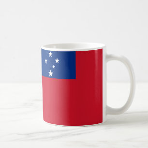 Samoa Drapeau Céramique café Mug