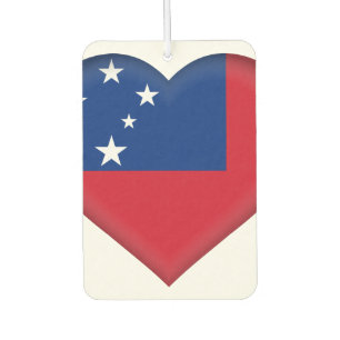 Samoa Flag Air Freshener