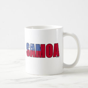 Samoa Flag Coffee Mug