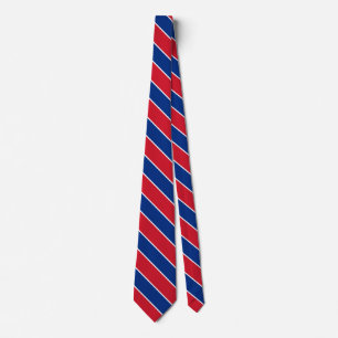 Samoa Flag Colours Elegant Tie