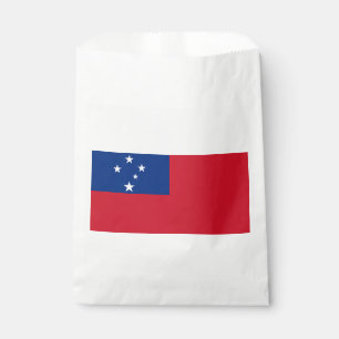 Samoa Flag Favour Bag