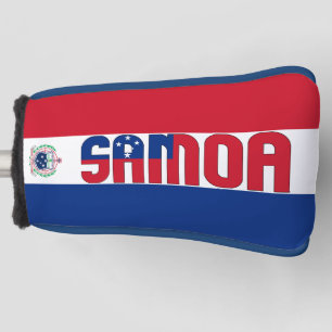 Samoa Flag Gorgeous Patriotic Golf Head Cover