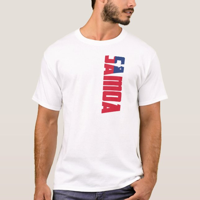 Samoa Flag T-Shirt (Front)