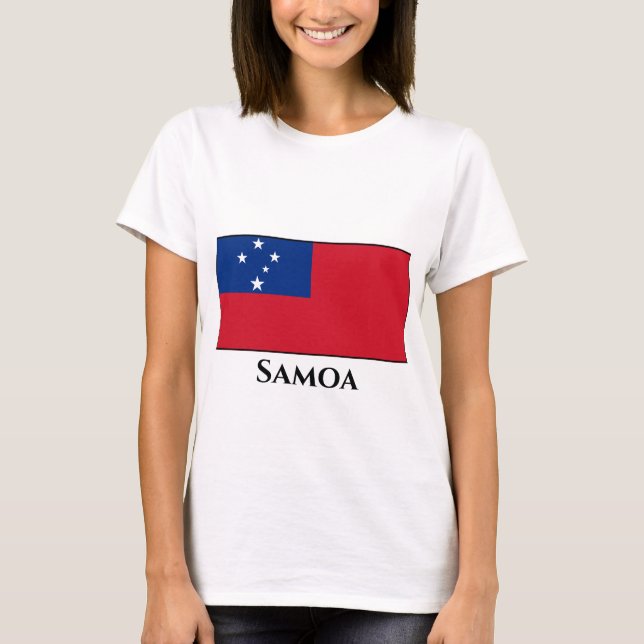 Samoa Flag T-Shirt (Front)