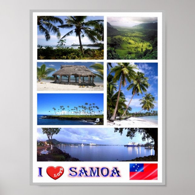 Samoa - I Love - Poster (Front)
