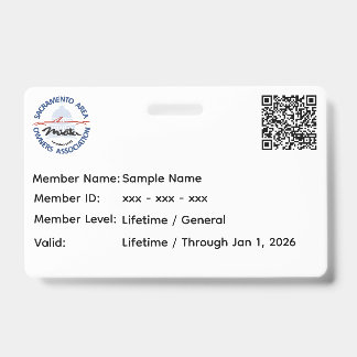 SAMOA Membership Card Badge