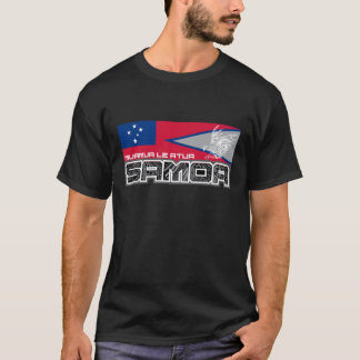 Samoa Muamua Le Atua - American Samoa / Samoa Flag T-Shirt