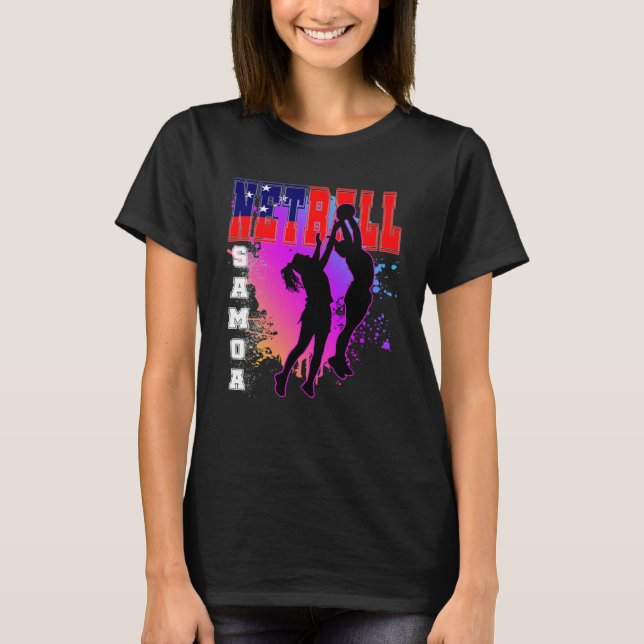 Samoa  Netball T-Shirt (Front)