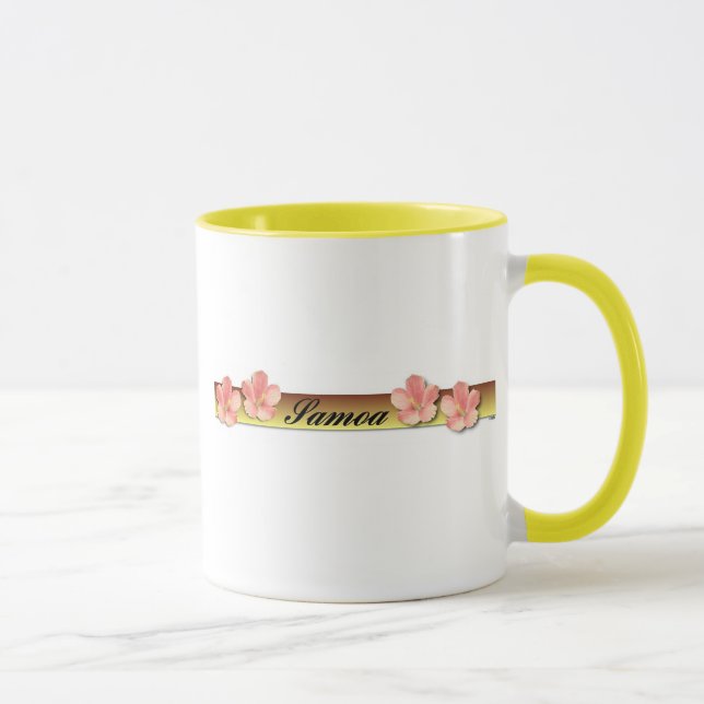 Samoa on Gold Bar Mug (Right)