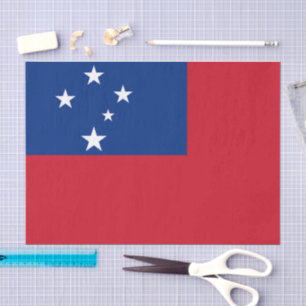 Samoa paper tissue, Samoan Flag tissue paper
