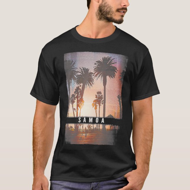 Samoa  Polynesian  Beach  Men Women Youth Kids T-Shirt (Front)