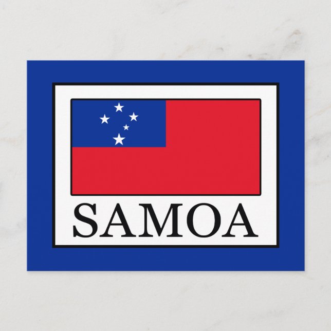 Samoa Postcard (Front)