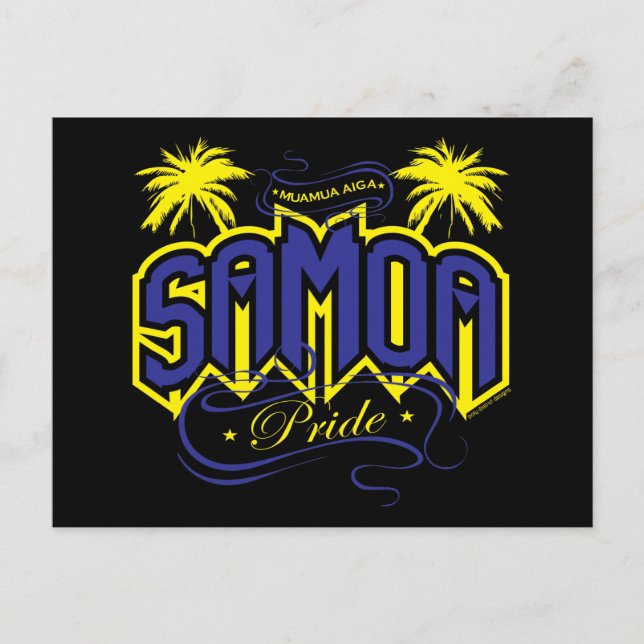 Samoa Pride Postcard (Front)