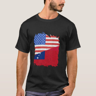 Samoa Samoan Roots Samoan Pride USA America Samoan T-Shirt