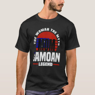 Samoa Samoan Samoa Flag Mothers Day T-Shirt