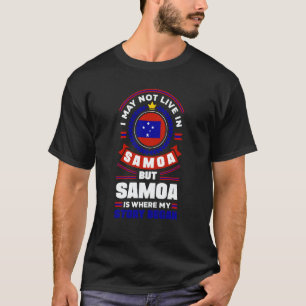 Samoa Samoan Samoa Flag Quote T-Shirt