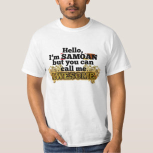 Samoan, but call me Awesome T-Shirt
