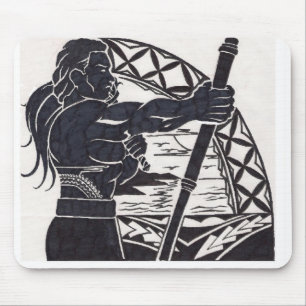 Samoan Design Mouse Pad