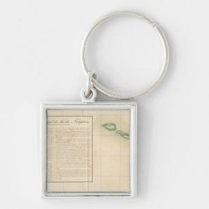 Samoan Islands Oceania no 41 Keychain