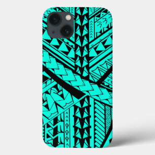 Samoan/Polynesian tribal shapes and symbols iPhone 13 Case