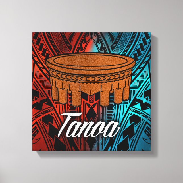 Samoan Tanoa canvas (Front)