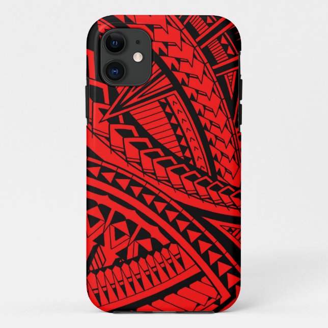 Samoan tattoo pattern Case-Mate iPhone case (Back)