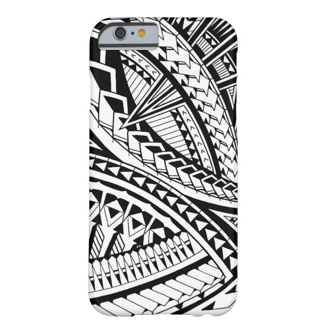 Samoan tattoo pattern Case-Mate iPhone case (Back)