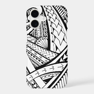Samoan tribal tattoo design with spearheads