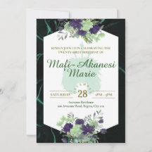 Samoan Tuiga 21e Invitation