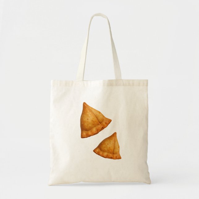 Samosa Squad Tote  | Eco-Friendly Grocery Bag (Front)