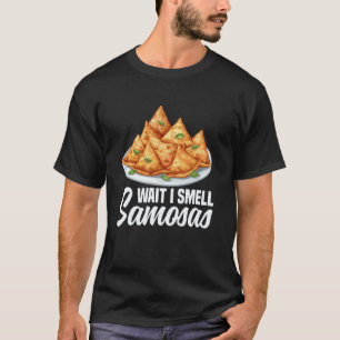 Samosas Foodie Indian Food Samosa Making Vegan Sam T-Shirt