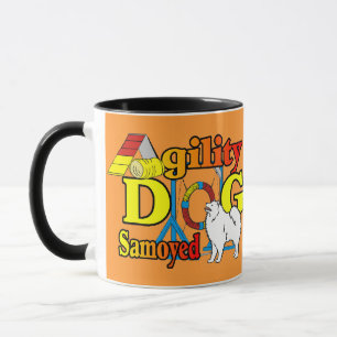 Samoyed Agility Gifts Mug