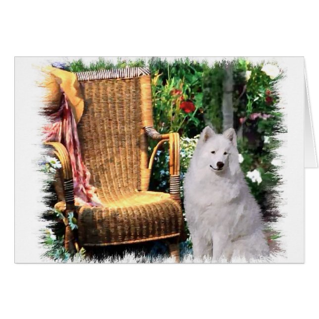 Samoyed Art Gifts (Front Horizontal)