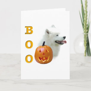 Samoyed Boo Card