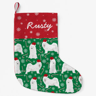 Samoyed Christmas Dog Holiday Stocking