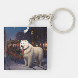 Samoyed Christmas Festive Saison