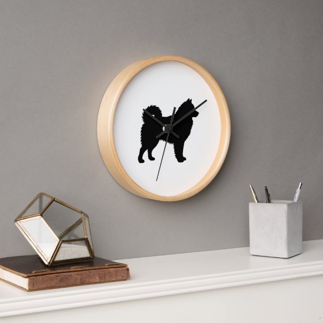 Samoyed clock (Office)