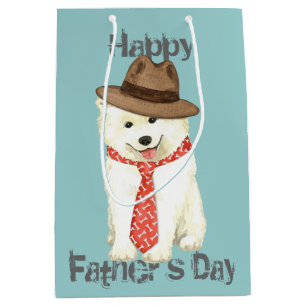 Samoyed Dad Medium Gift Bag