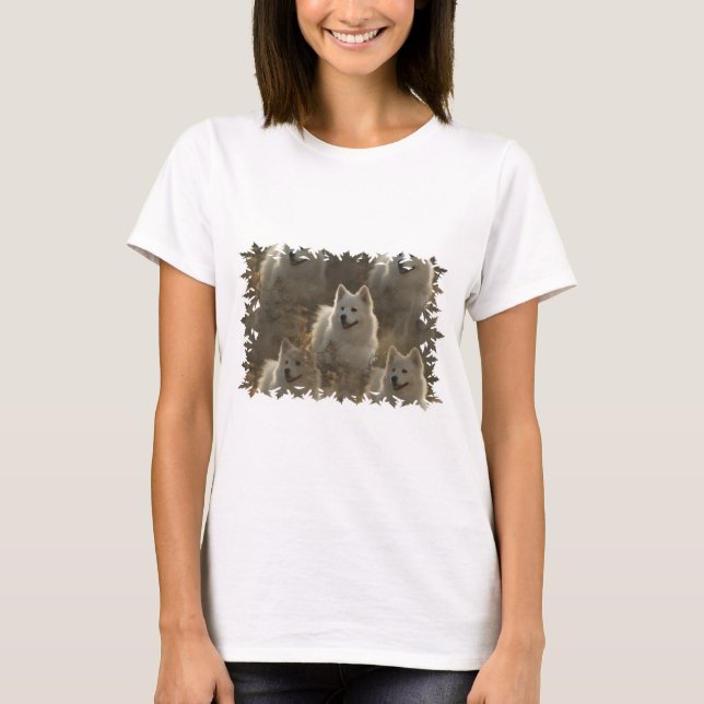 Samoyed Dog Breed Long Sleeve T-Shirt (Front)