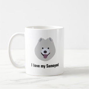 Samoyed Dog Coffee Mug - I love my Samoyed Dog Mug