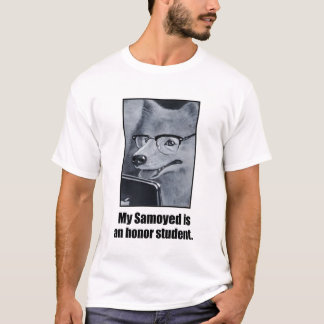 Samoyed Dog Honour Student Men's Tee