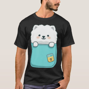 Samoyed Dog in your Pocket Dog 1 T-Shirt