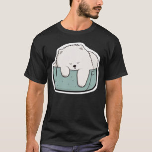 Samoyed Dog in your Pocket Dog 8 T-Shirt