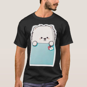 Samoyed Dog in your Pocket Dog T-Shirt