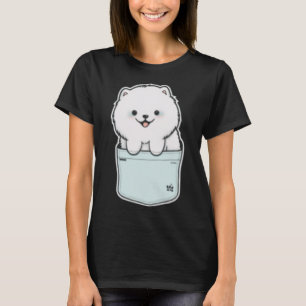 Samoyed Dog in your Pocket Dog T-Shirt