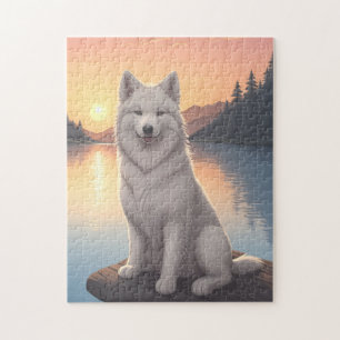 Samoyed Dog   Jigsaw Puzzle