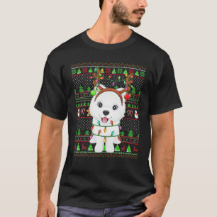 Samoyed Dog Lover Family Matching Ugly Samoyed Chr T-Shirt
