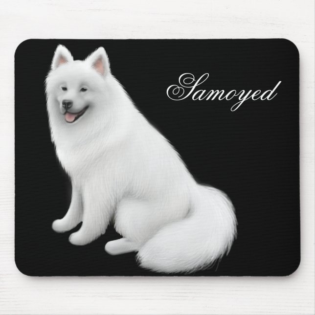 Samoyed Dog Mousepad (Front)