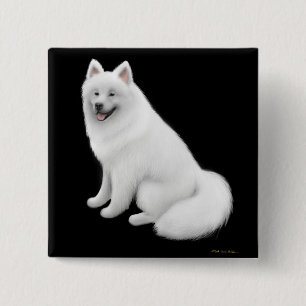 Samoyed Dog Pin